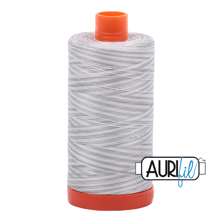 4060 Silver Moon  - Aurifil 50wt Variegated Thread 1422yd