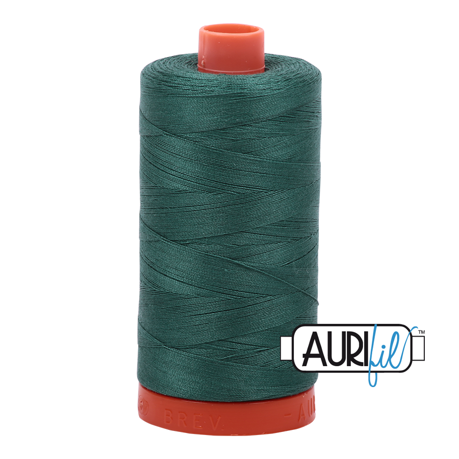 4129 Turf Green  - Aurifil 50wt Thread 1422yd