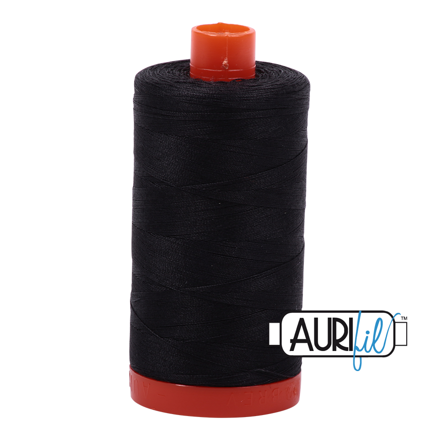 4241 Very Dark Grey  - Aurifil 50wt Thread 1422yd