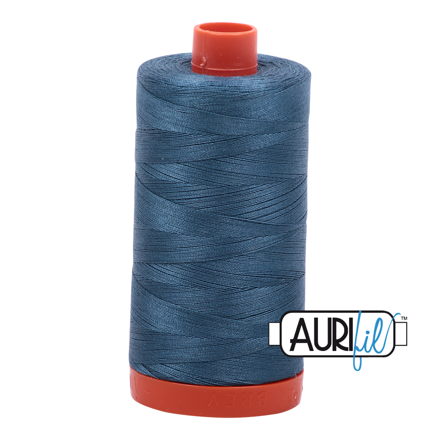 4644 Smoke Blue  - Aurifil 50wt Thread 1422yd