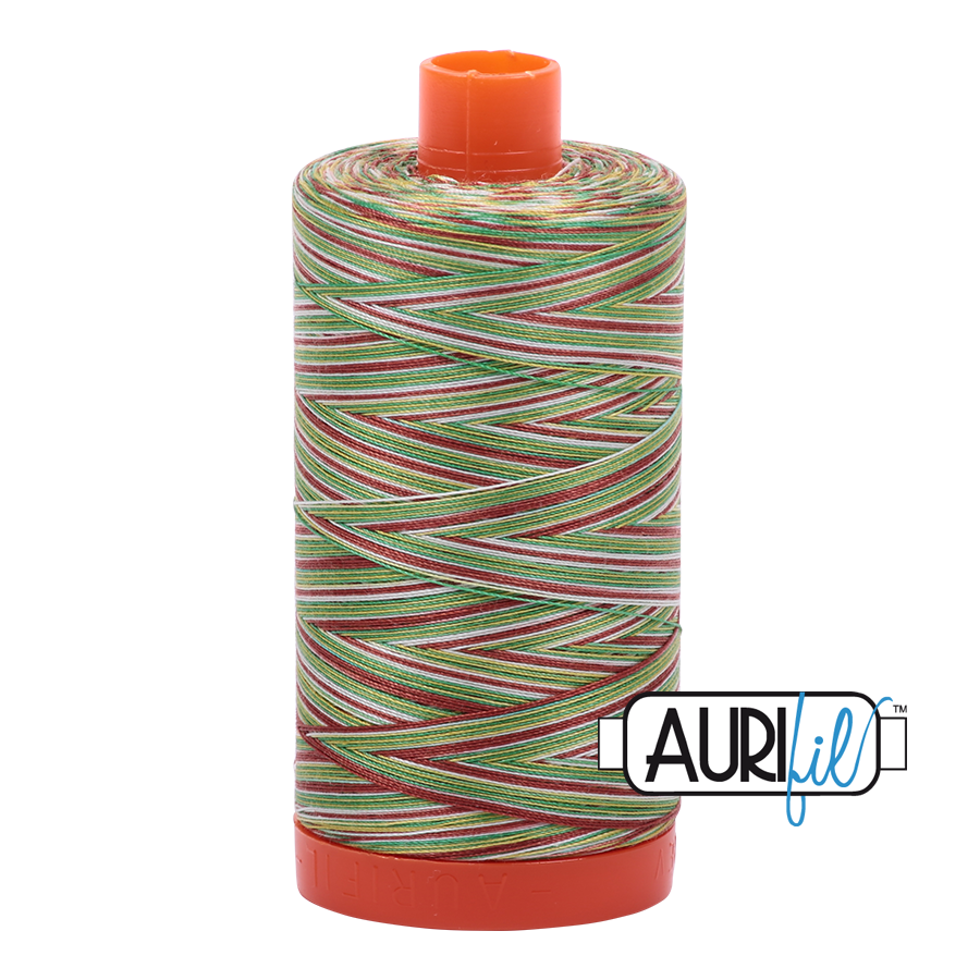 4650 Leaves  - Aurifil 50wt Variegated Thread 1422yd