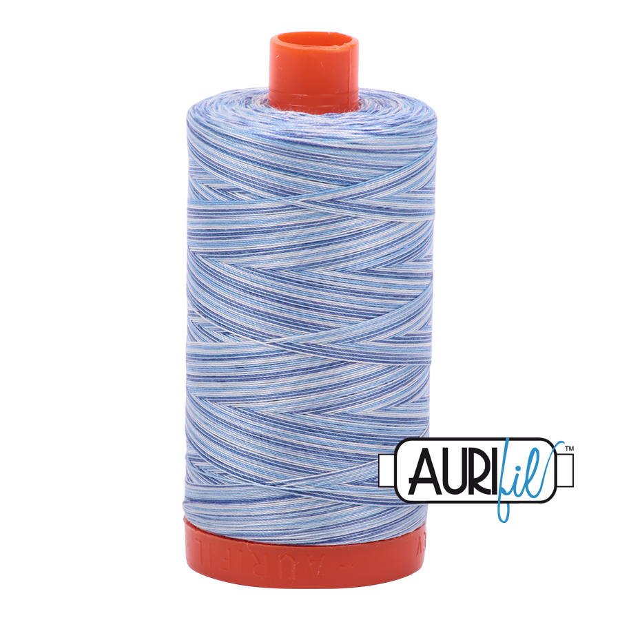 4655 Storm At Sea  - Aurifil 50wt Variegated Thread 1422yd