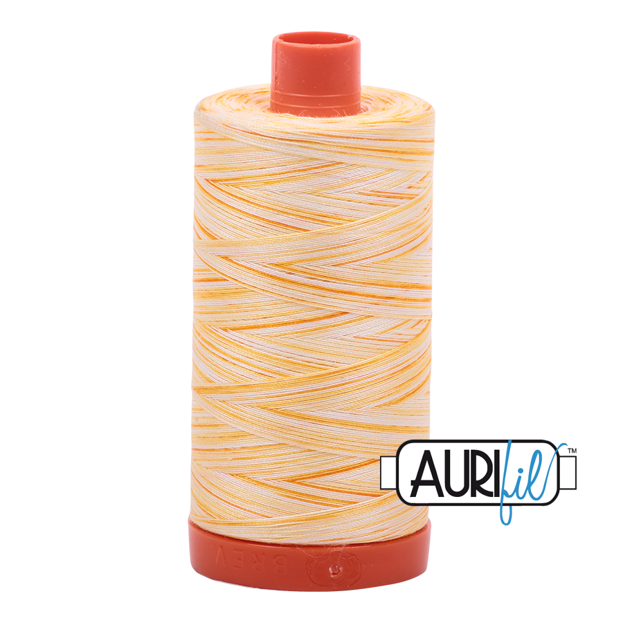 4658 Limoni Di Monterosso  - Aurifil 50wt Variegated Thread 1422yd