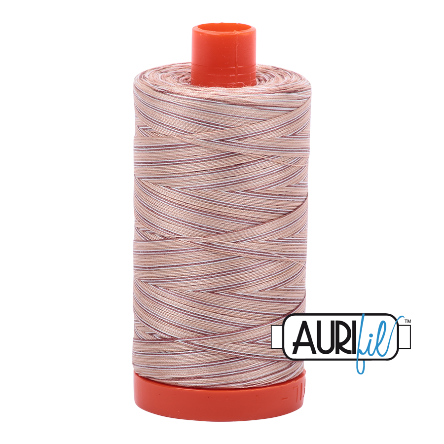 4666 Biscotti  - Aurifil 50wt Variegated Thread 1422yd