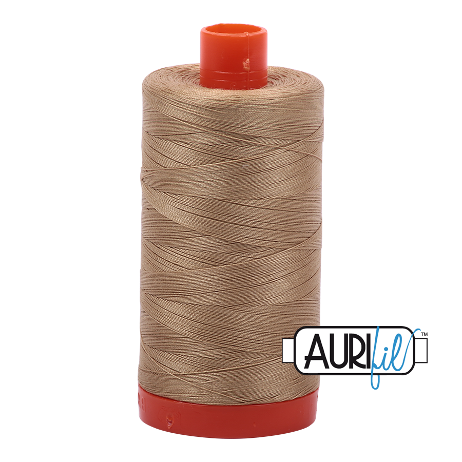 5010 Beige  - Aurifil 50wt Thread 1422yd