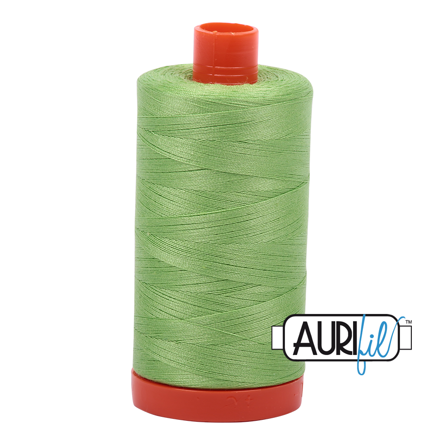 5017 Shining Green  - Aurifil 50wt Thread 1422yd