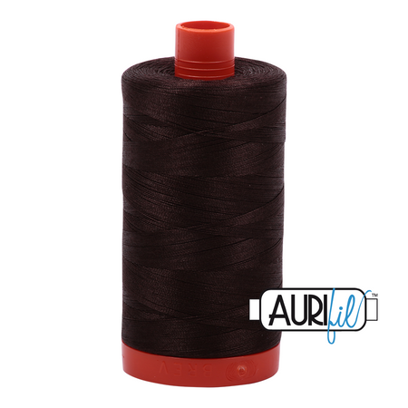 5024 Dark Brown  - Aurifil 50wt Thread 1422yd
