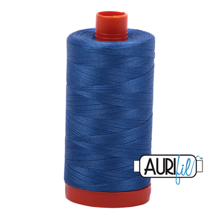 6738 Peacock Blue  - Aurifil 50wt Thread 1422yd
