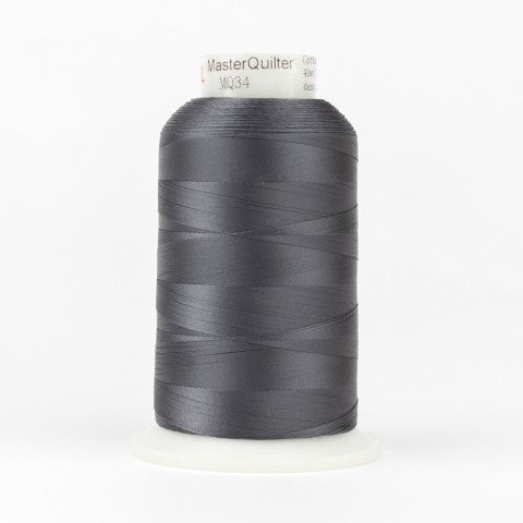 Wonderfil Master Quilter Thread 34 Dark Grey  3000yd