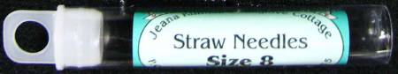Foxglove Cottage Hand Straw Needle Straw Size  8