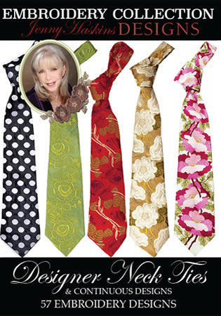Jenny Haskins Designs: Designer Neck Ties and Other Continuous Designs