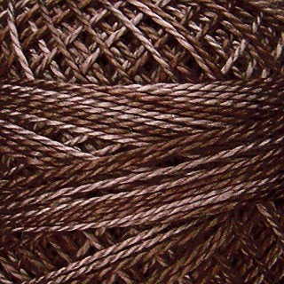 Valdani Size 12 Variegated Perle Cotton PC12-O145 Earth Shades  100m