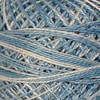 Valdani Size 8 Variegated Perle Cotton PC8-M42 Summer Sky   100m