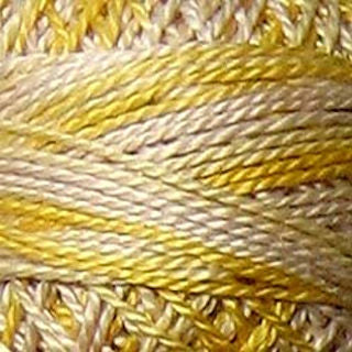 Valdani Size 8 Variegated Perle Cotton PC8-M67 Blurry Vanilla   100m