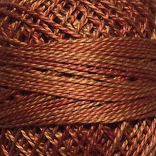 Valdani Size 8 Variegated Perle Cotton PC8-O506 Cinnamon Swirl   100m