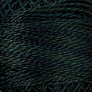 Valdani Size 8 Variegated Perle Cotton PC8-O536 Dark Spruce   100m