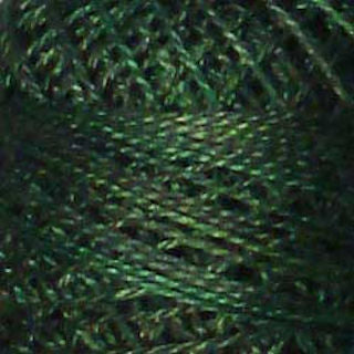 Valdani Size 12 Variegated Perle Cotton PC12-O539 Evergreens   100m