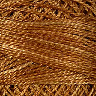 Valdani Size 12 Variegated Perle Cotton PC12-O571 Tea Honey   100m