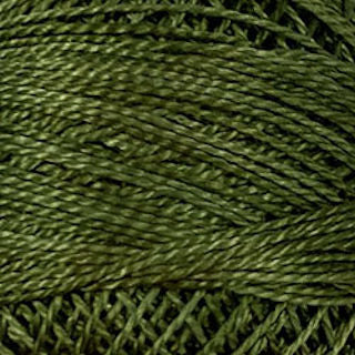 Valdani Size 12 Variegated Perle Cotton PC12-O575 Crispy Leaf  100m