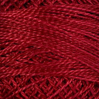 Valdani Size 8 Variegated Perle Cotton PC8-O775 Turkey Red  100m