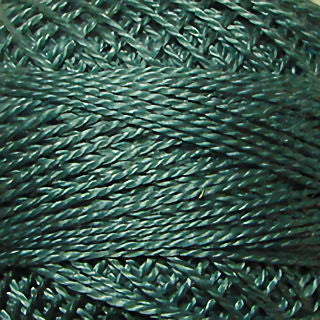 Valdani Size 8 Solid Perle Cotton PCS8-031 Smokey Teal  100m