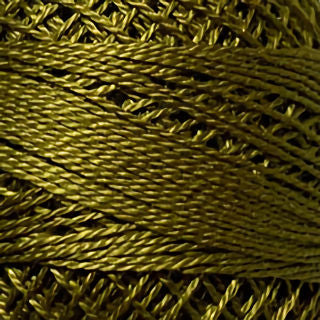 Valdani Size 8 Solid Perle Cotton PCS8-153 Antique Gold  100m