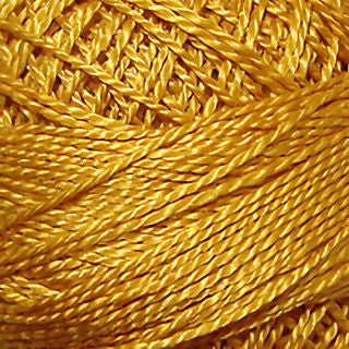 Valdani Size 8 Solid Perle Cotton PCS8-1315 Mustard Seed  100m