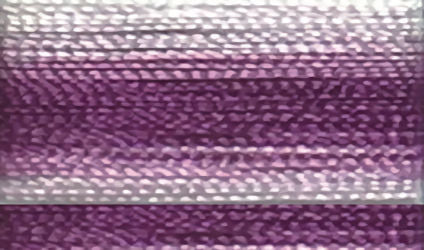 Floriani 40wt Rayon Variegated Thread V67 Lilac Stripe  1000m