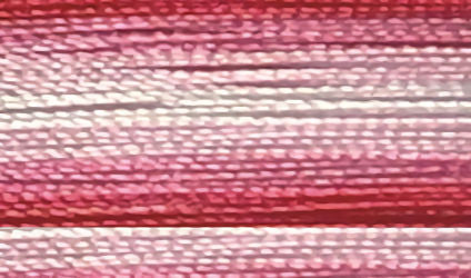 Floriani 40wt Rayon Variegated Thread V83 Blossom Stripe  1000m