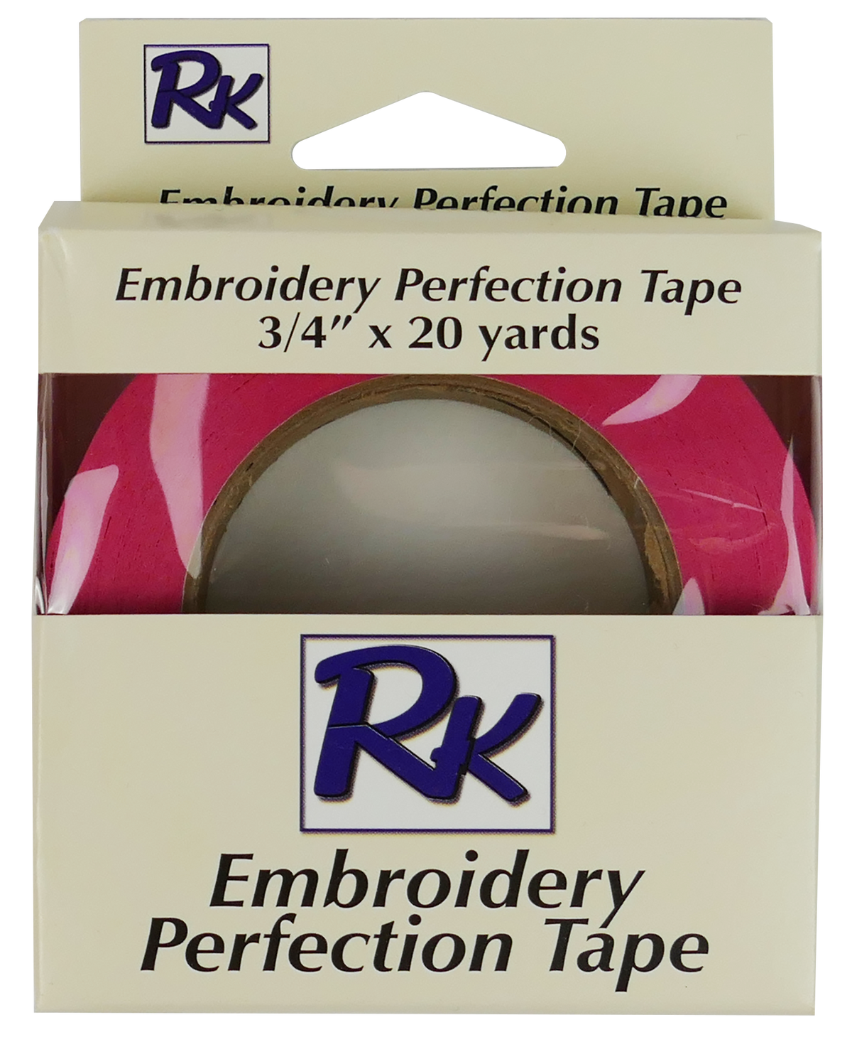RnK Embroidery Perfection Tape 3/4in x 20yd – Red Rock Threads