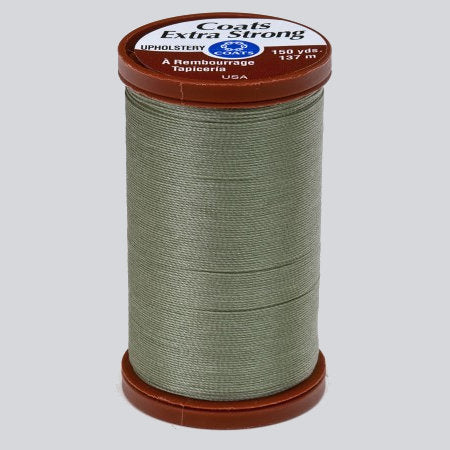 Coats Extra Strong Nylon Upholstery Thread 6180 Green Linen  150yd