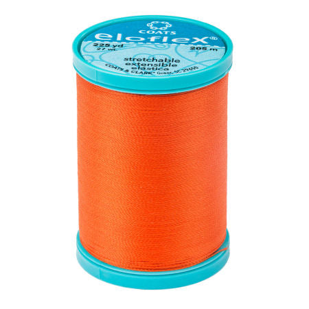 Coats and Clark Eloflex Stretch Thread - 225yd - Orange #7640 – Red ...