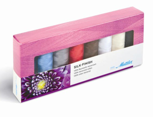 Mettler 8 Spool 50wt Silk Finish Gift Pack SFC8-KIT