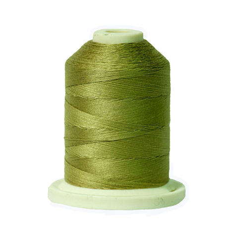 Signature 50wt Solid Cotton Thread SIG50-921 Light Olive  700yd