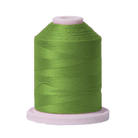 Signature 60wt Solid Cotton Thread SIG60-912 Brite Lime  1100yd
