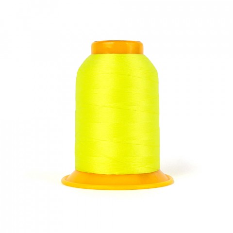 Wonderfil SoftLoc Woolly Polyester Thread SL-52 Neon Yellow  1005m/1100yd