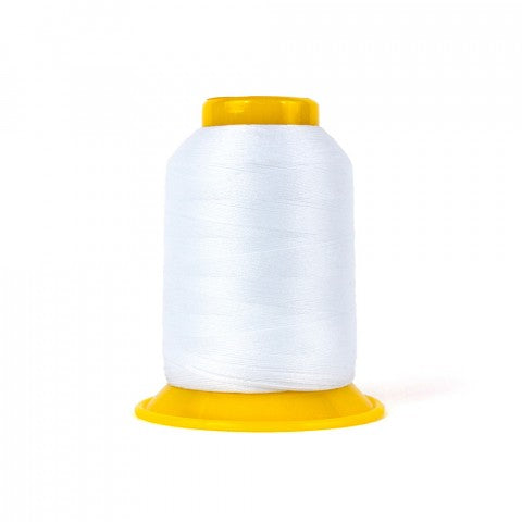 Wonderfil SoftLoc Woolly Polyester Thread 74 White  1005m/1100yd