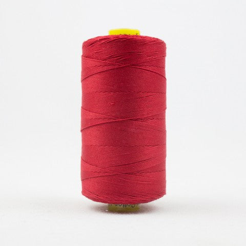 WonderFil Spagetti 12wt Cotton Thread SP001 Bright Warm Red  400m