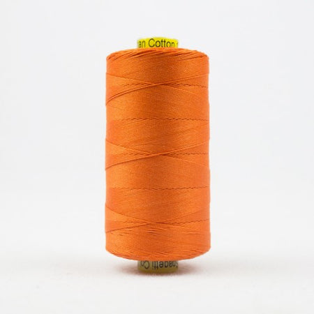 WonderFil Spagetti 12wt Cotton Thread SP002 Fun Orange  400m