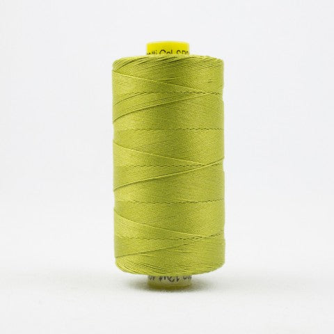 WonderFil Spagetti 12wt Cotton Thread SP004 Chartreuse  400m