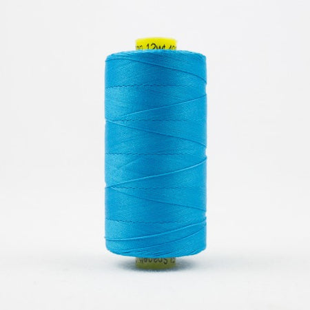 WonderFil Spagetti 12wt Cotton Thread SP005 Turquoise  400m