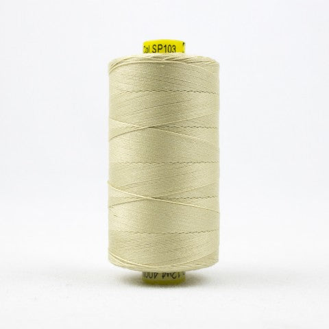 WonderFil Spagetti 12wt Cotton Thread SP103 Vanilla  400m