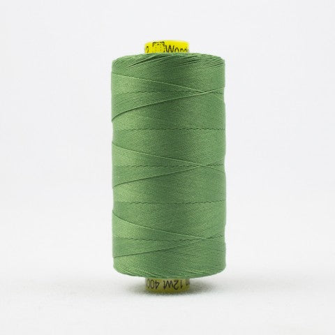 WonderFil Spagetti 12wt Cotton Thread SP012 Medium Fern Green  400m