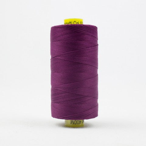 WonderFil Spagetti 12wt Cotton Thread SP016 Deep Magenta  400m