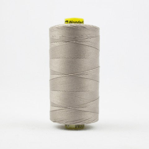WonderFil Spagetti 12wt Cotton Thread SP018 Light Grey Taupe  400m