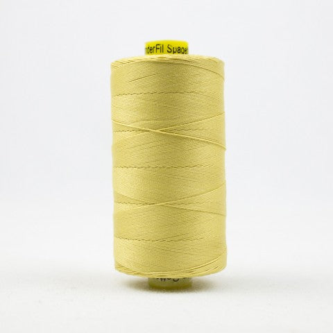 WonderFil Spagetti 12wt Cotton Thread SP026 Soft Yellow  400m