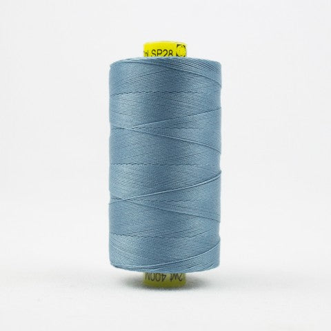 WonderFil Spagetti 12wt Cotton Thread SP028 Soft Blue  400m