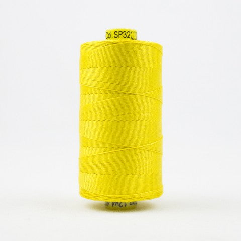 WonderFil Spagetti 12wt Cotton Thread SP032 Lemon  400m
