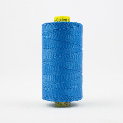 WonderFil Spagetti 12wt Cotton Thread SP049 Marine Blue  400m