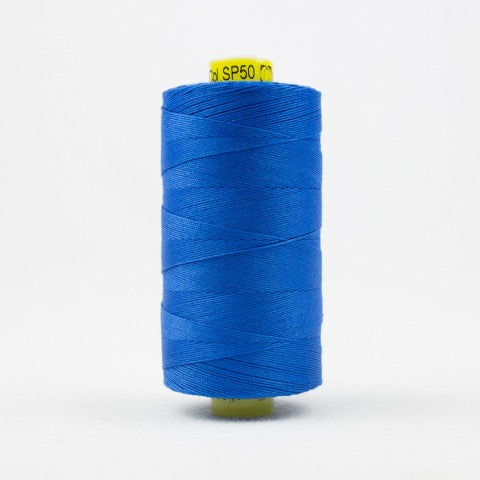 WonderFil Spagetti 12wt Cotton Thread SP050 Royal Blue  400m